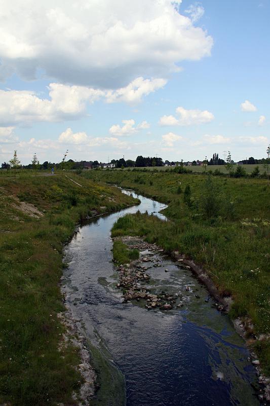 Der renaturierte Körnebach.JPG - Die renaturierte Körne in Wasserkurl am Jägerweg